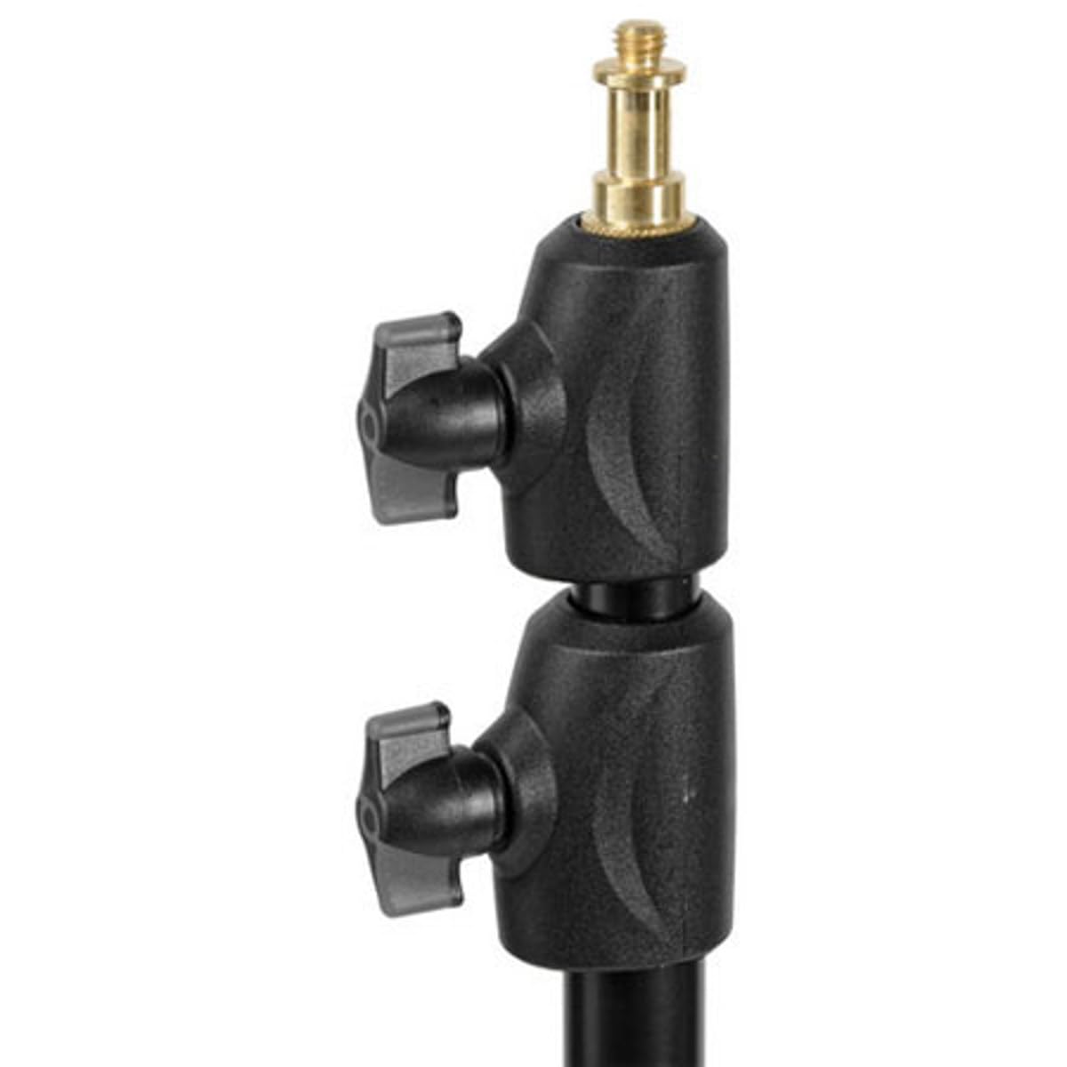 Manfrotto 1052BAC-3 - Soporte de Equipos de iluminación fotográfica, Pack de 3, Negro