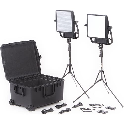 Litepanels Astra 6X + Soft Bi-Color Traveler Duo V-Mount Kit (935-3213)