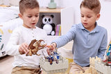 Papo - El Castillo del Caballero 60002, 58cm, Universo Medieval Multicolor para Niños a Partir de 3 Años - Juego de rol Histórico Que Enriquece la Imaginación