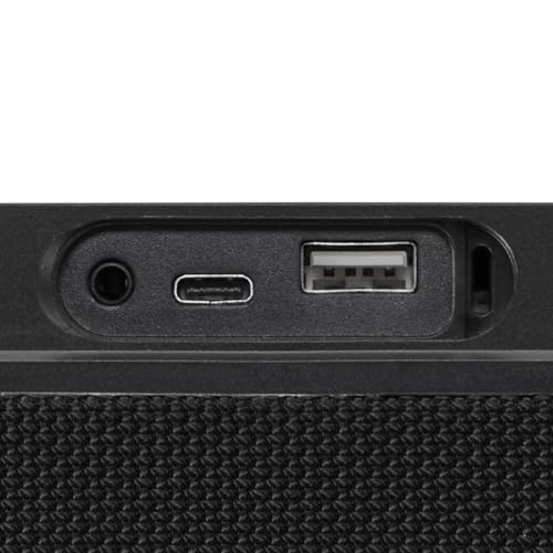 Hama Altavoz Bluetooth, Exterior, 60 W (Resistente al Agua IPX6, 12 Horas de duración de la batería, Pro Sound, Powerpack, Bluetooth USB, Caja de música Bluetooth, Caja de Fiesta Bluetooth, Altavoz