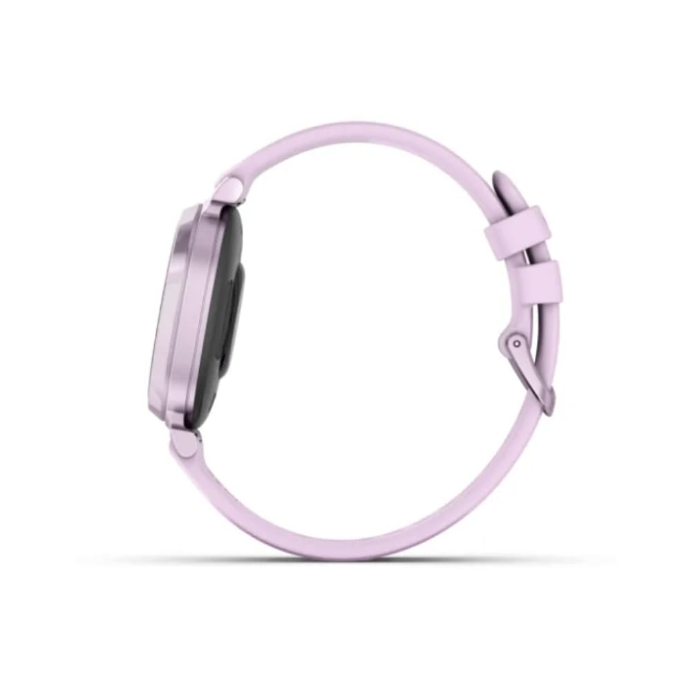 Garmin Lily 2, Reloj Inteligente, Diseño elegante, Datos de Salud y Forma Física, Pantalla Táctil, Notificaciones Inteligentes, Autonomía hasta 5 días, Lila
