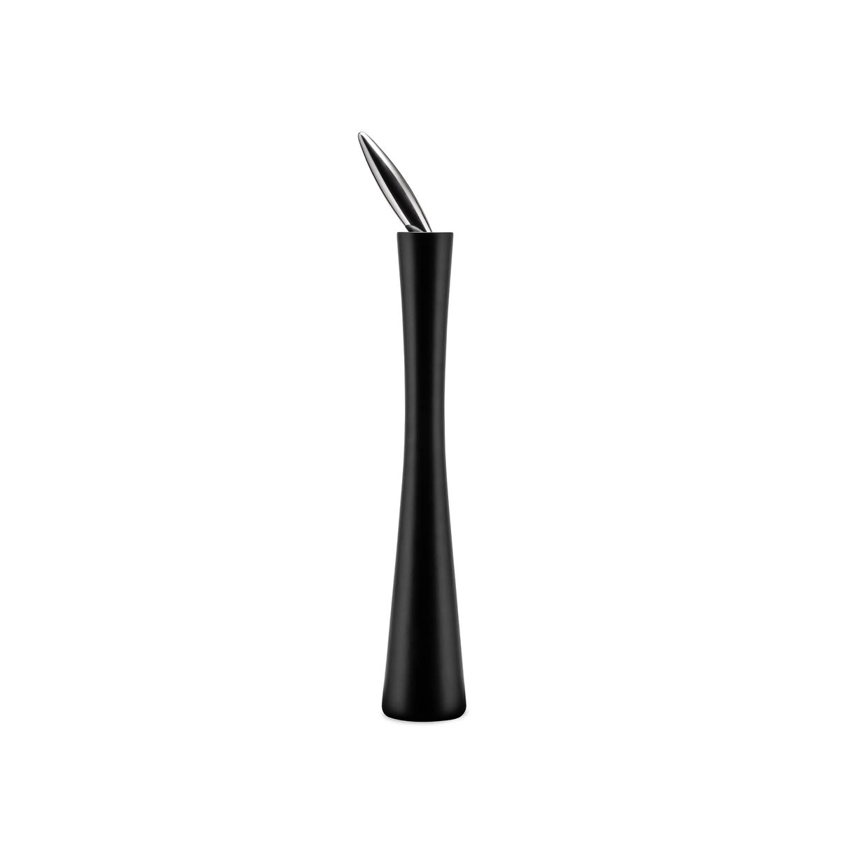 Alessi MP1562 Giant - Molinillo de pimienta de madera, color negro