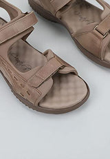 Panama Jack Nilo Basics, Sandalia Plana Mujer, Taupe B4, 42 EU