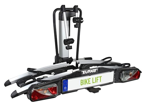 Eufab 11535 portabicicletas Bike Lift para Enganche del Remolque