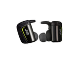 JVC Auriculares True Wireless HA-ET90BT. Cascos Inalámbricos con máximo de 9 Horas de Batería. Resistencia al Agua. Control de Volumen y Llamadas. Incluye Estuche de Carga. Color Negro.