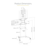 StarTech.com Carro para TV DE 32 A 75 ACCS