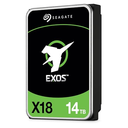 Seagate Enterprise C EXOS X18 14TB 3.5IN 7200RPM SATA Helium 512E