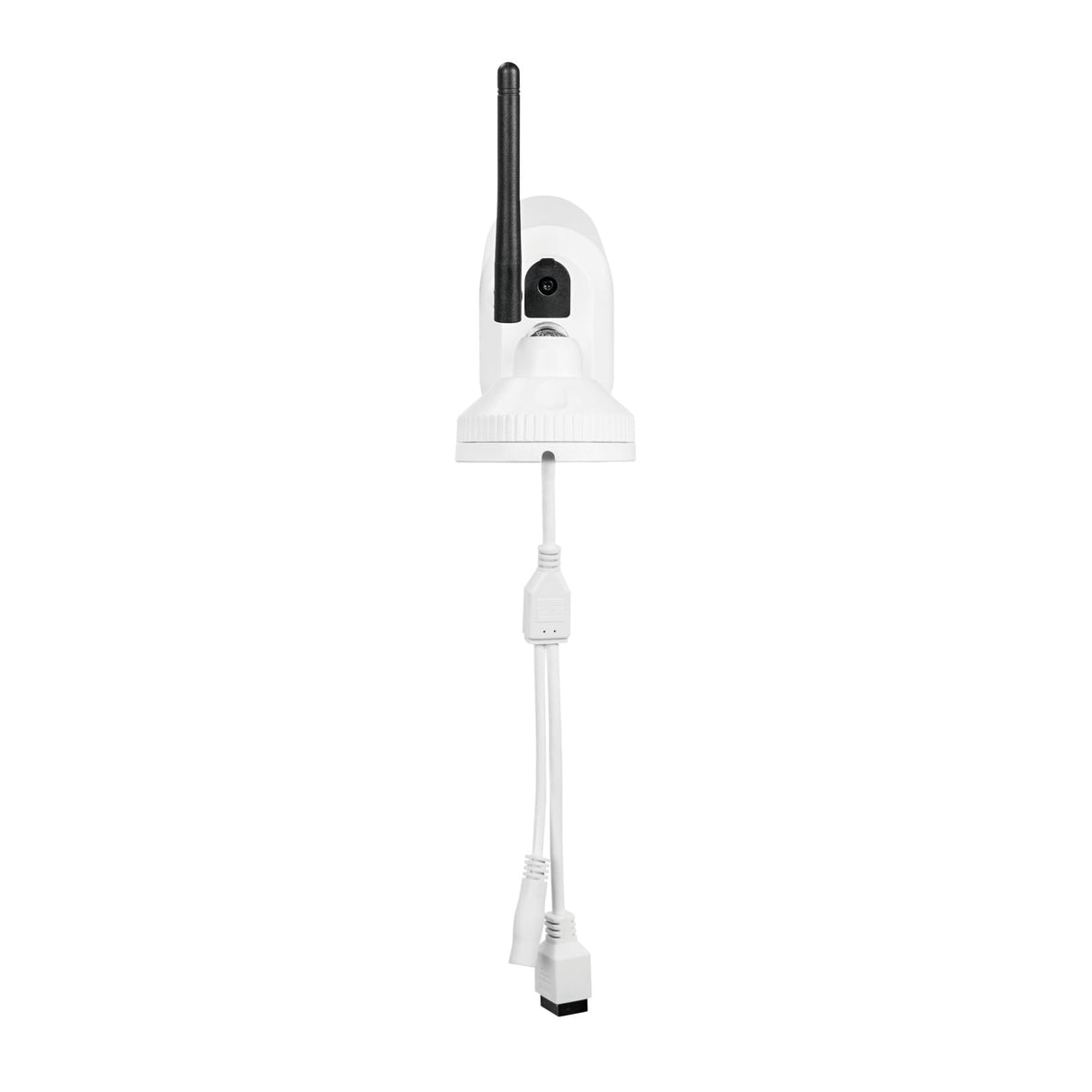 ABUS WLAN outdoor camera PPIC44520 - Cámara con aplicación, detección de movimiento, diferenciación de objetos, notificación push, visión nocturna, tarjeta de memoria de 8 GB, 1080p/Full HD, blanco