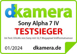 Sony Alpha 7 IV - Cámara sin espejo de fotograma completo (33 MP, enfoque automático en tiempo real, 10 fps, 4K60p, pantalla táctil multiángulo, batería Z de gran capacidad), Color Black