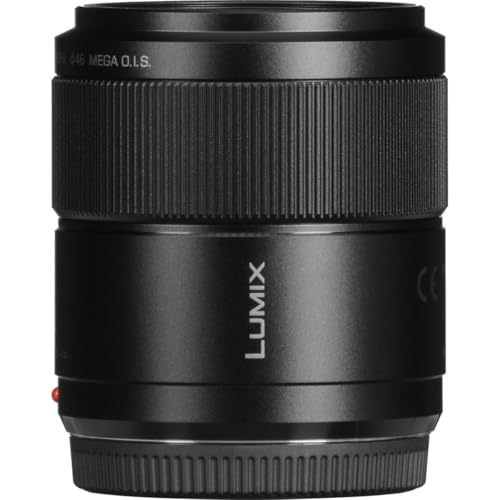 Panasonic LUMIX G Macro, 30 mm, F2.8 ASPH, MIRRORLESS Micro Cuatro TERCEROS, Mega Optical I.S, H-HS030 (USA Black)