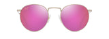Maui Jim Pukaua Gafas, Shiny Lt Gold W/Pink & Yellow, 50-21-145 Unisex Adulto