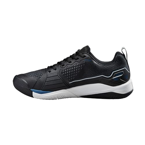 Wilson Rush Pro 4.5, Tennis Shoe Hombre, Black/White/Ensign Blue, 42 2/3 EU