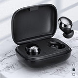 Langbbo Auriculares Bluetooth 5.1 inalámbricos, Auriculares Intra-Auriculares con Mic, Reducción del Ruido de Las Llamadas, Control táctil, Impermeable IPX7, 3D Hi-Fi Sonido estéreo.