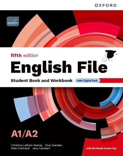 English File 5th Edition A1/A2. Student's Book and Workbook and digital with Key Pack (English File Fifth Edition)