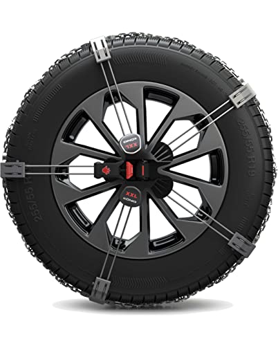 KÖNIG K-SUMMIT XXL K67 - Cadenas para la nieve, 2 piezas