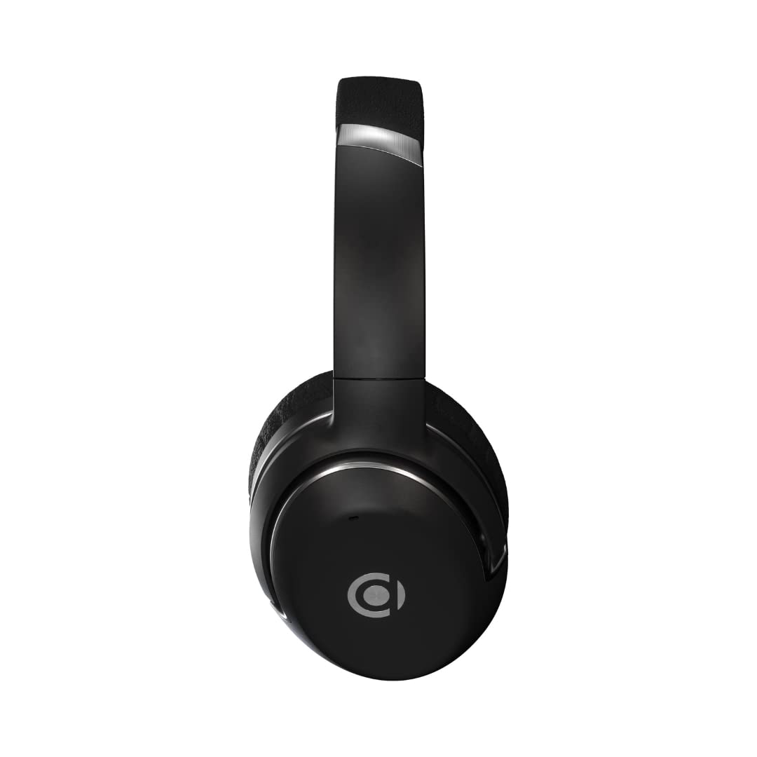 andi be free Concert 1 - Auriculares inalámbricos con cancelación de Ruido, Auriculares inalámbricos con Bluetooth, 60 Horas, duración de la batería, Color Negro