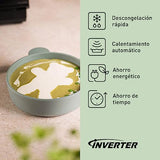 Panasonic NN-DS59NMETG Microondas Combi 4 en 1, Horno Grill, Superficie Plana, 27 Litros, 1000 W, Cocción En Dos Niveles, Sensor Genius, 32 Programas, Bandeja Para Grill, Limpieza Fácil, Negro