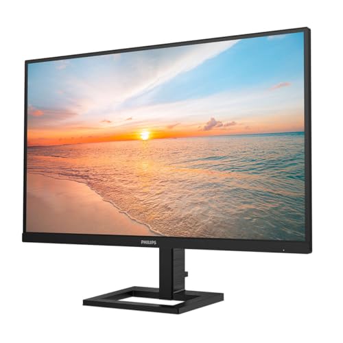 Philips 27E1N1900AE Monitor 27" UHD, WLED, 60Hz, IPS, 4 ms GtG, HDR10, Adaptive Sync., Altavoces, Altura Ajustable (3840x2160, 2X HDMI 2.0, USB-C) Negro