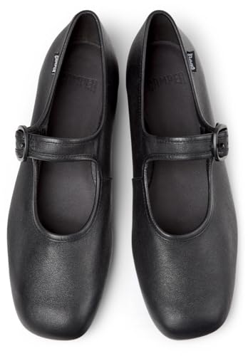 Camper Casi Myra K201629, Mary Jane Mujer, Negro 001, 41 EU