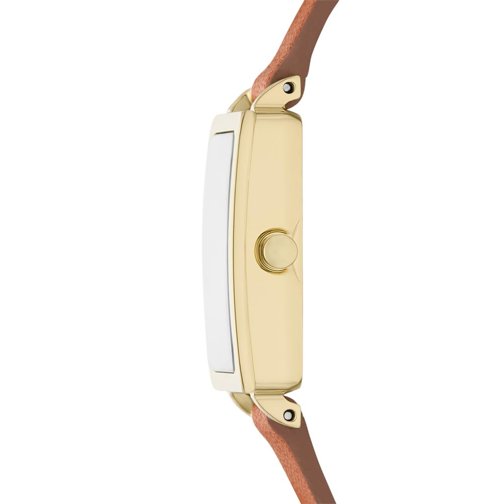 Skagen Reloj Analógico para Mujer de Cuarzo con Correa en Cuero SKW3149