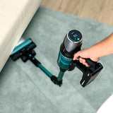 Cecotec Aspiradora sin Cable Escoba Vertical Conga Rockstar 9500 Lunar Pet Flex. 780W, 300aW, Potencia de Succión 30kPa, Autonomía 90mins, Cepillo Hairless, 4 Modos: Eco, Medio, Cepillo Mascotas