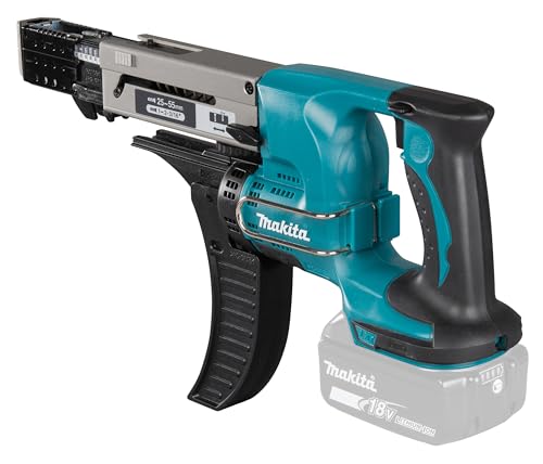 Makita DFR550Z Atornillador autoalimentado Batería 1/4" 18V Solo cuerpo LXT