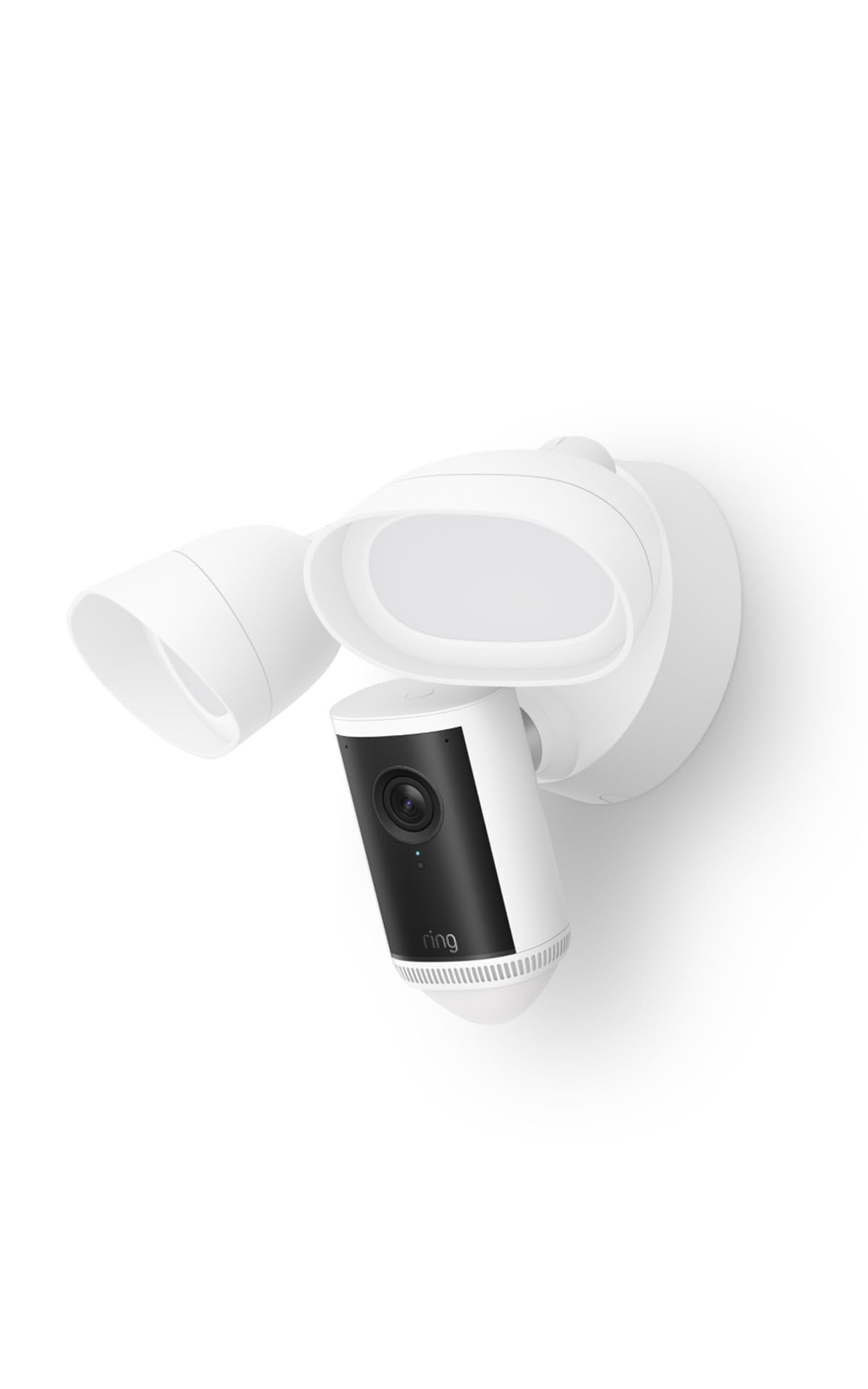 Ring Cámara Pro con focos (Floodlight Cam Pro, última generación) | Cámara de seguridad exterior | Retinal 4K, Zoom 10x, focos de 2000 lúmenes | Prueba gratuita de 30 días del plan de suscripción Ring