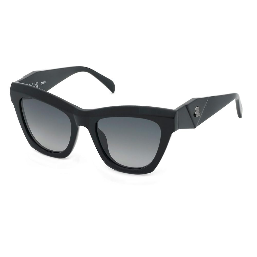 Tous, SUNGLASSES, STOC78V-53-700Y, SHINY BLACK, Female