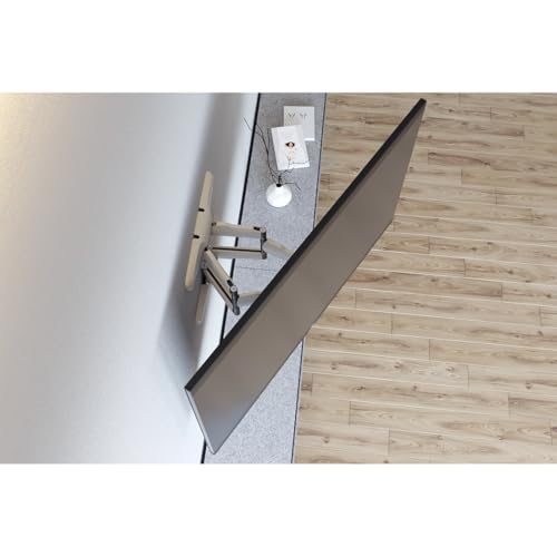 Hama Soporte de Pared para TV (3 articulaciones, 90 Pulgadas, VESA 800 x 600, LCD/LED, para TV, Montaje en Pared, Giratorio 120 Grados, Inclinado, Acero, Capacidad de Carga máxima de 75 kg, bisagras