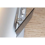 Hama Soporte de Pared para TV (3 articulaciones, 90 Pulgadas, VESA 800 x 600, LCD/LED, para TV, Montaje en Pared, Giratorio 120 Grados, Inclinado, Acero, Capacidad de Carga máxima de 75 kg, bisagras