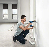Bosch Professional 18V System GSR 18V-21 - Atornillador a batería (55 Nm, Ø máx. tornillo 10 mm, 2 baterías x 2,0 Ah, en L-BOXX)