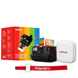 Polaroid Go Generation 2 - Mini cámara instantánea Negra + Paquete de película (16 Fotos Incluidas) y Accesorios Go (álbum de Fotos + Correa de muñeca) - 6541