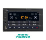 Radio de Coche universales 2 DIN Android GPS Bluetooth WiFi USB Dab+ Touchscreen 6.2" 8core Carplay AndroidAuto