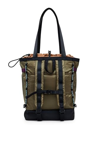 Desigual mochila de ocio Auraventure Explorer Big Backpack Khaki multicolor