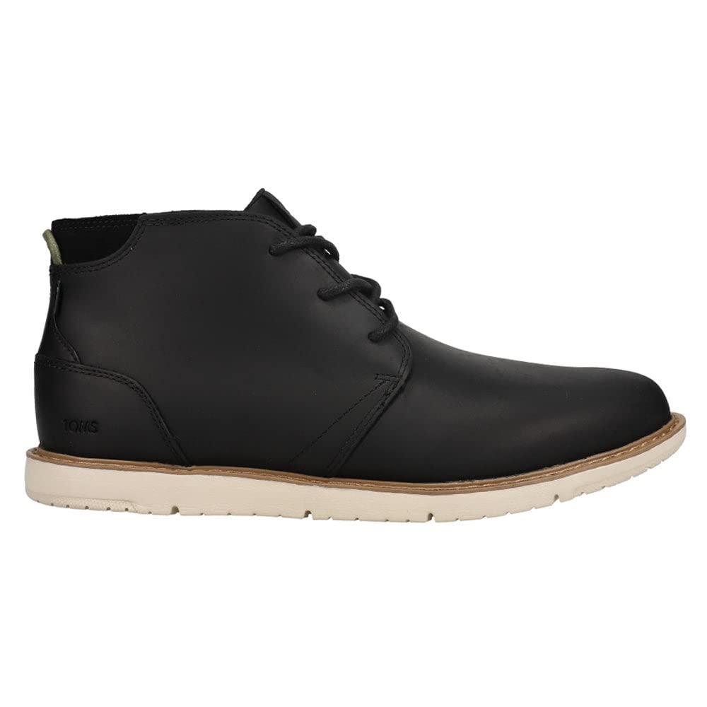 Toms Men Navi Boot_Water Resistant, Botas Hombre, Black, 39 EU