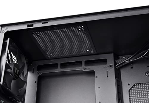 Thermaltake V350 TG ARGB Air Black | PC-Chassis | Mid-Tower-ATX-Case | Vidrio Templado de 4 mm | 4 Ventiladores Incluidos | Negro