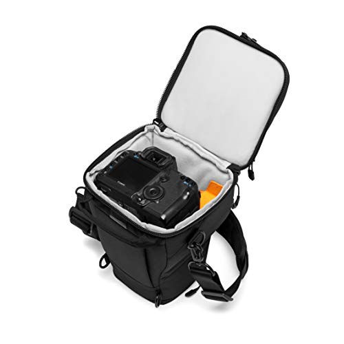 Lowepro ProTactic TLZ 70 AW DSLR toploader - expand to hold up to 24-70mm f/2.8 and lens hood with portrait grip - camera gear to personal belongings - for DSLR Like Canon 5D - LP37278-PWW