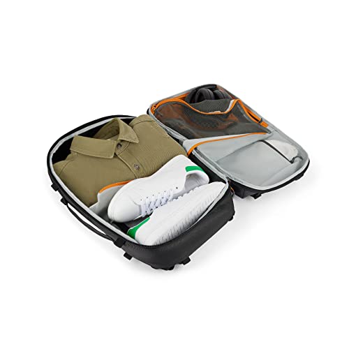 Lowepro Trekker Lite BP 250, Mochila para Cámara, con Inserto Extraíble, con Sistema de Correas para Accesorios, Negro, para Cámara Sin Espejo, Compatible con Sony Alpha 7, Gris