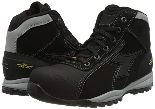 Diadora, Glove Net Mid Pro S3 HRO Sra ESD Hombre, Negro, 42 EU