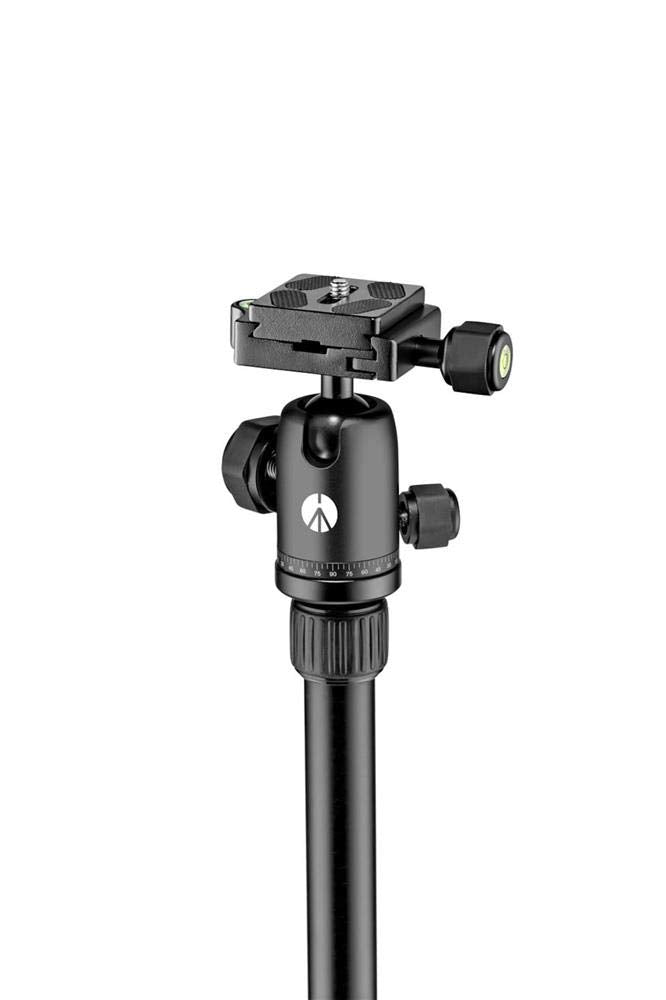 Manfrotto MKELES5BK-BH - Trípode element traveller, pequeño con rótula de bola, color negro
