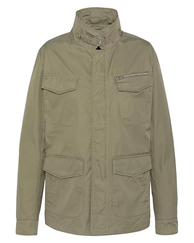 Schott NYC Flint, Chaqueta para Hombre, Sage Caqui (ESB0CDLL9956), S
