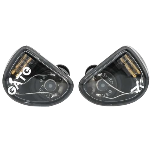TRUTHEAR Gate Monitor intrauditivo | Negro | Auriculares intrauditivos con Cable para Escenario, Estudio o Audio