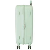 Enso Beautiful day Maleta mediana Verde 48x70x28 cms Rígida ABS Cierre TSA integrado 79L 4,32 kgs 4 Ruedas dobles