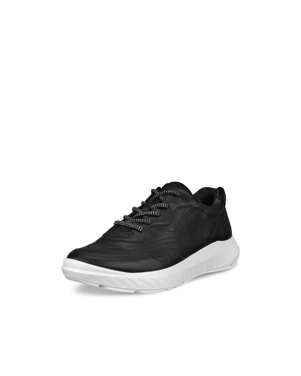 ECCO Zapatillas para Mujer ATH-1FTR W, Color Negro, Talla 39 EU, Negro, 39 EU