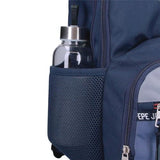 Pepe Jeans Seldon Mochila Escolar Doble Compartimento Adaptable a Carro Portátil 15,6 pulgadas Negro 33x46x17 cms Poliéster by Joumma Bags