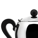 Alessi Tetera Bombe, Acero Inoxidable, Plateado