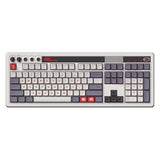 8BitDo Retro 108 Mechanical Keyboard with 108 Keys and Integrated Numpad, Bluetooth/2.4G/USB-C Hot Swappable Wireless Gaming Keyboard for Windows and Android - N Edition - QWERTY English Keyboard
