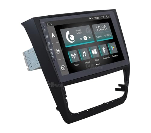 Radio de Coche para Skoda Yeti 2014 con climatizador Manual Android GPS Bluetooth WiFi USB Dab+ Touchscreen 10" 4core Carplay AndroidAuto