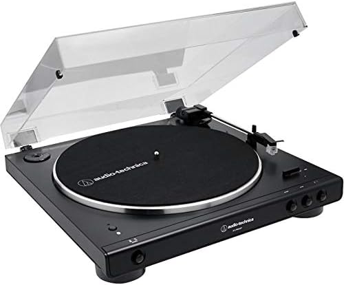 Audio-Technica LP60XBTBK Giradiscos Automático Estéreo Inalámbrico de Tracción por Correa Negro
