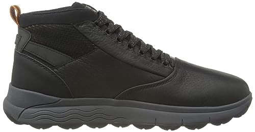 Geox U Spherica 4x4 B ABX, Bota de Tobillo, Negro, 40 EU